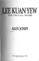 Cover for Lee Kuan Yew 