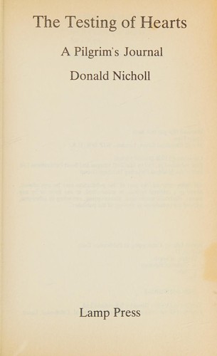 Cover for The testing of hearts
