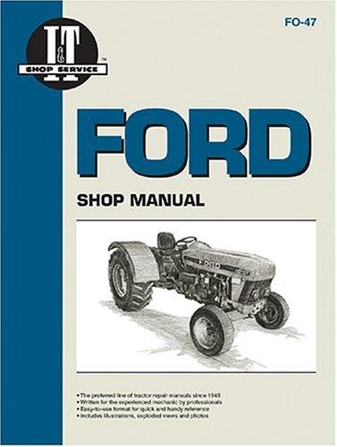 Cover for Ford shop manual.