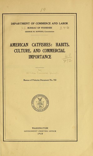 Cover for American catfishes