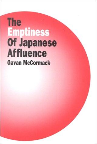 Cover for The emptiness of Japanese affluence