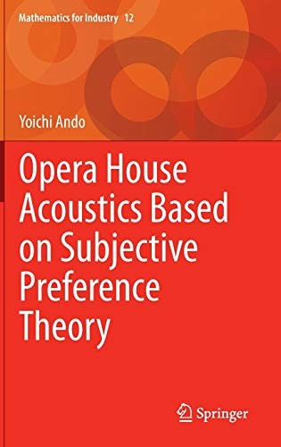 Cover for Opera House Acoustics Based on Subjective Preference Theory