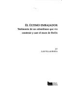 Cover for El último embajador