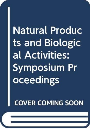 Cover for Natural Products And Biological Activities