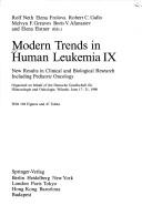Cover for Modern Trends in Human Leukemia IX