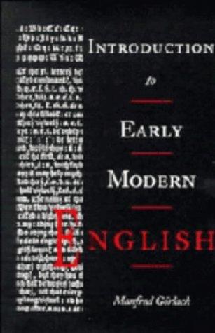 Cover for Introduction to early modern English