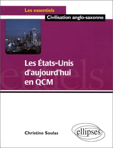 Cover for Les Etats-Unis d'aujourd'hui en QCM