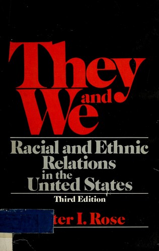 Cover for They and we