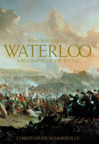 Cover for Who was Who at Waterloo