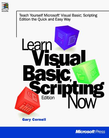 Cover for Learn Microsoft Visual Basic scripting edition now