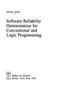 Cover for Software reliability determination for conventional and logic programming