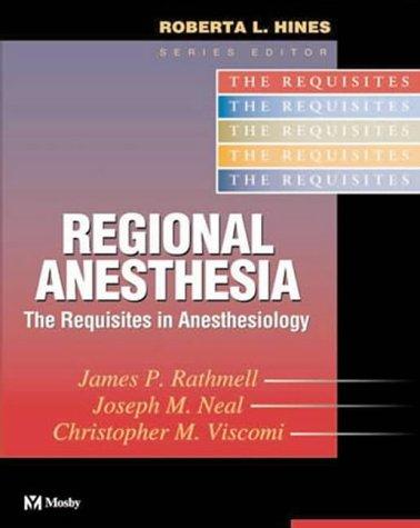 Cover for Regional Anesthesia