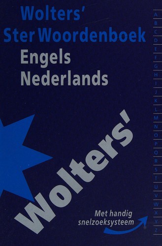 Cover for Wolters' Ster Woordenboek Nederlands Engels