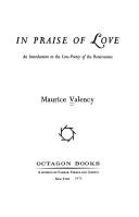 Cover for In Praise of Love