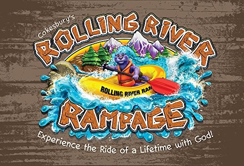 Cover for Vacation Bible School  2018 Rolling River Rampage Invitation Postcards