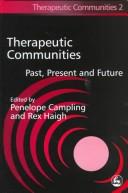 Cover for Therapeutic communities