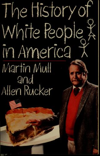 Cover for The history of white people in America