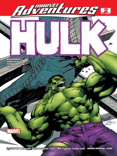 Cover for Marvel Adventures Hulk