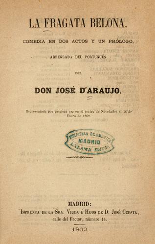Cover for La fragata Belona