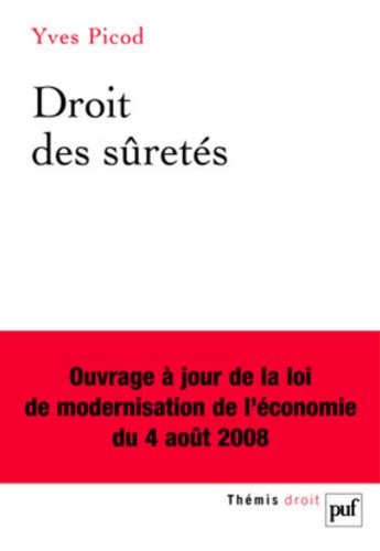 Cover for Droit des sûretés