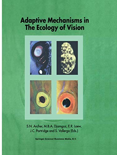 Cover for Adaptive Mechanisms in the Ecology of Vision