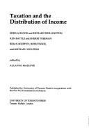 Cover for Taxation and the distribution of income