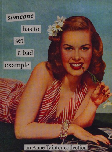 Cover for Someone has to set a bad example
