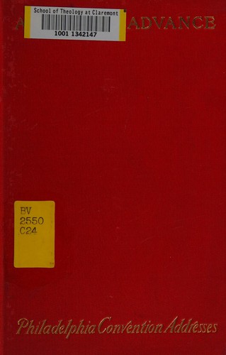 Cover for A Call to advance