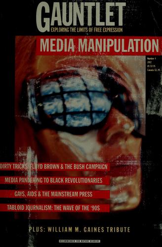 Cover for Media manipulation.