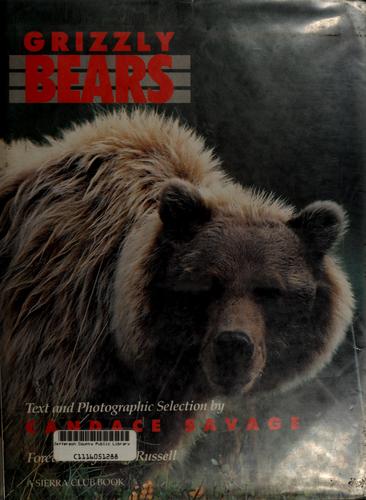 Cover for Grizzly bears
