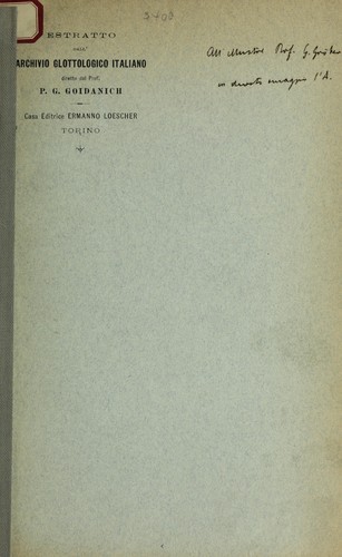Cover for Par la critica e per la storia della lingua letteraria contemporanea