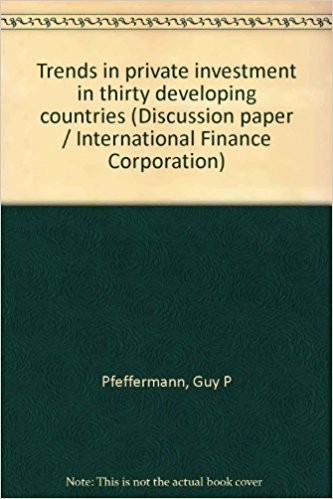 Cover for Trends in private investment in thirty developing countries