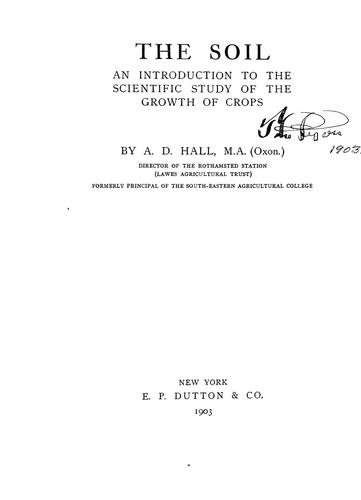 Cover for The soil