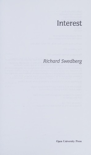 Cover for INTEREST.