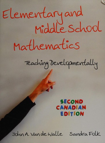 Cover for Elementary and middle school mathematics