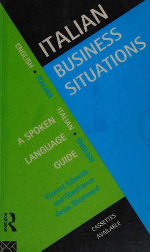 Cover for Italian business situations