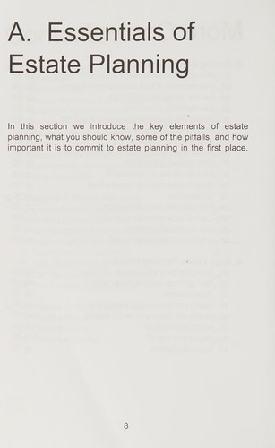 Cover for Smart tips for estate planning