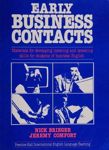Cover for Early Business Contacts