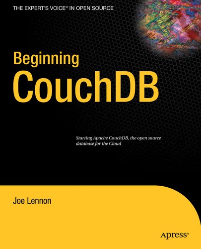 Cover for Beginning CouchDB