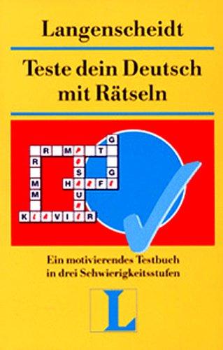 Cover for Teste Dein Deutsch Mit Ratseln - Level 10