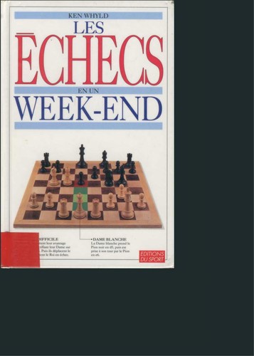 Cover for Les Echecs en un week-end