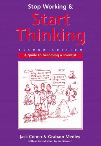 Cover for Stop working & start thinking