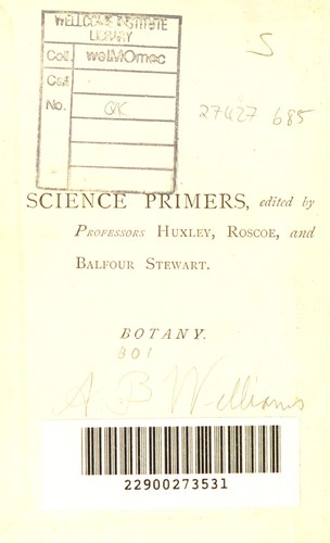 Cover for Botany