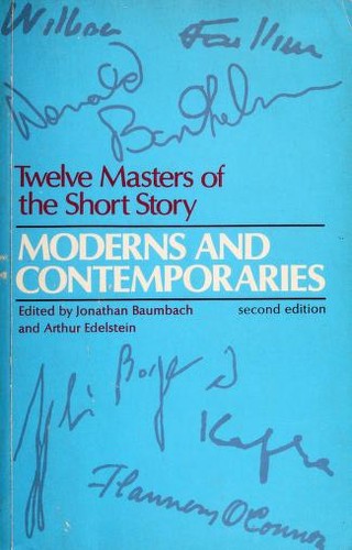 Cover for Moderns and contemporaries