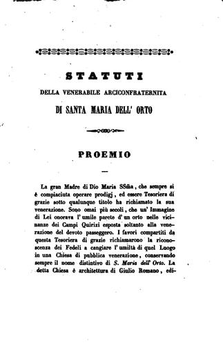 Cover for Statuti