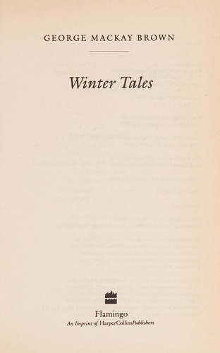 Cover for Winter tales