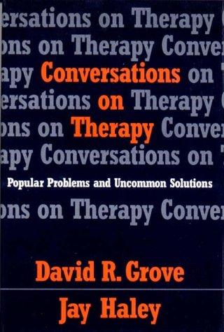 Cover for Conversations on therapy
