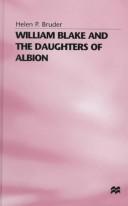 Cover for William Blake and the daughters of Albion