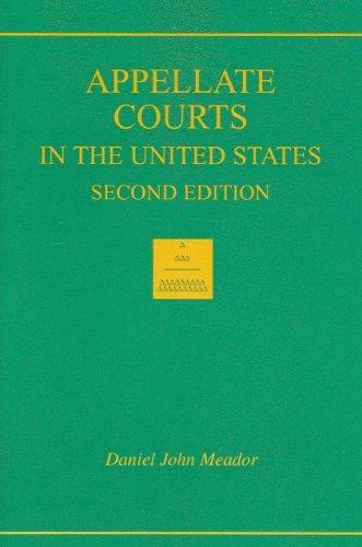 Cover for Appellate Courts in the United States