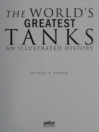 Cover for The world's greatest tanks